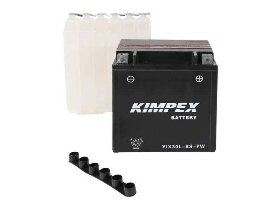 Motorcycle Batteries * | Kimpex Battery Maintenance Free Agm Yix30L-Bs-Pw