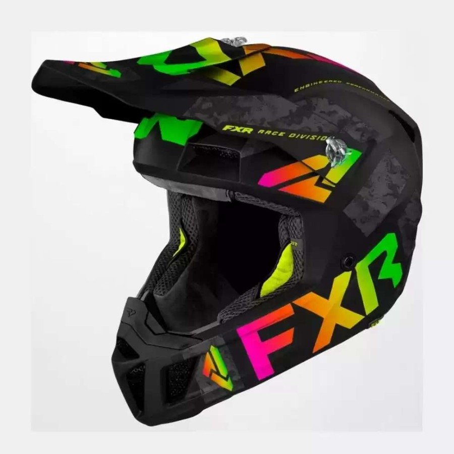 Snowmobile Helmets * | Fxr Mens Clutch Evo Le Helmet