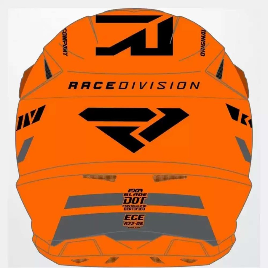 Snowmobile Helmets * | Fxr Mens Blade Race Div Helmet