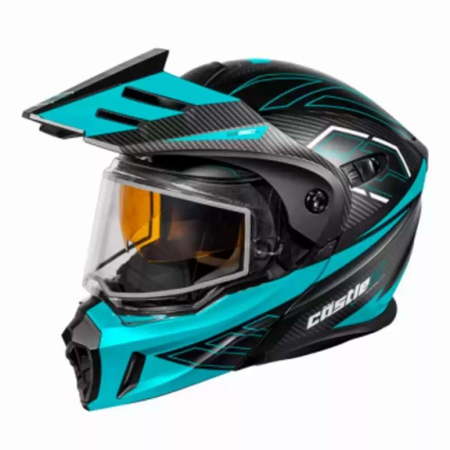 Snowmobile Helmets * | Castle Snowmobile Cx950 V2 Fierce Mens Modular Helmets