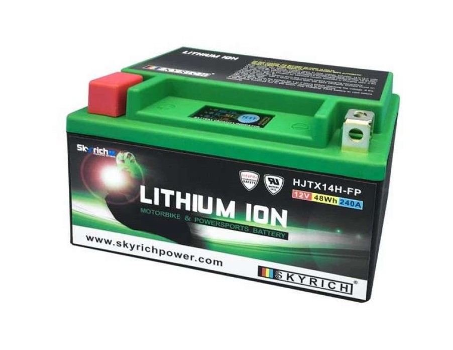 Motorcycle Batteries * | Skyrich Battery Lithium Ion Super Performance Hjtx14H-Fp