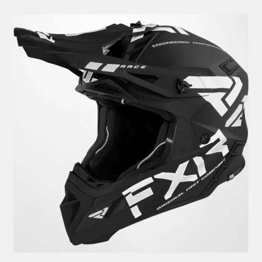 Snowmobile Helmets * | Fxr Mens Helium Race Div Helmet With D-Ring