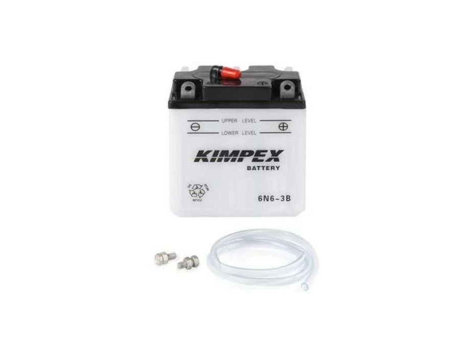 Motorcycle Batteries * | Kimpex Battery Conventional 6N6-3B