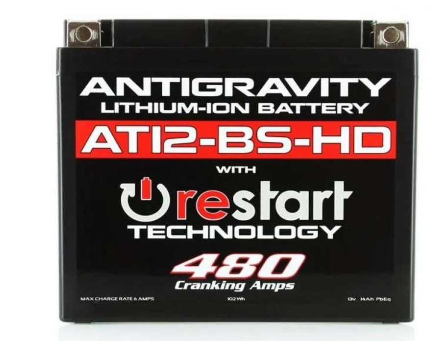 Motorcycle Batteries * | Antigravity At12-Bs-Hd Re-Start Battery