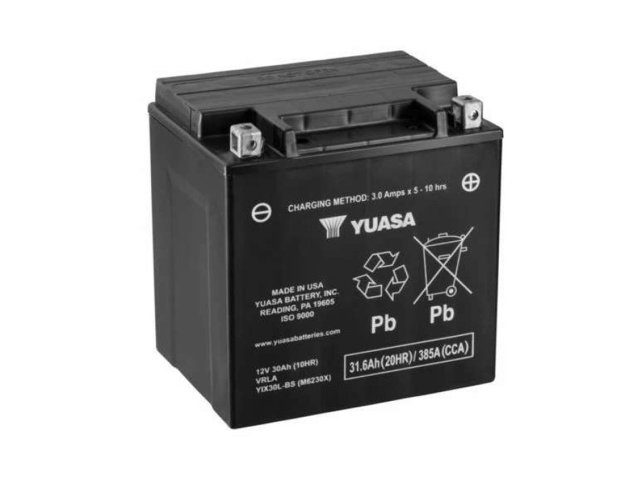 Motorcycle Batteries * | Yuasa Battery Maintenance Free Agm High Performance Yix30L-Bs-Pw