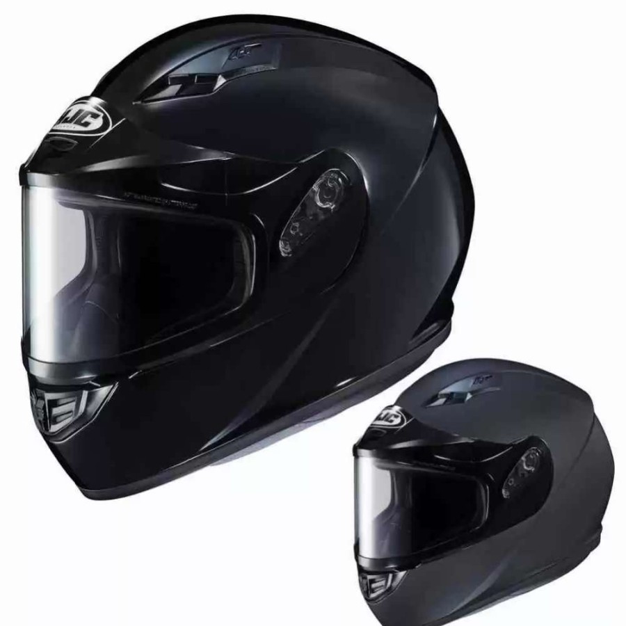 Snowmobile Helmets * | Hjc Cs-R3 Solid Mens Snowmobile Helmets