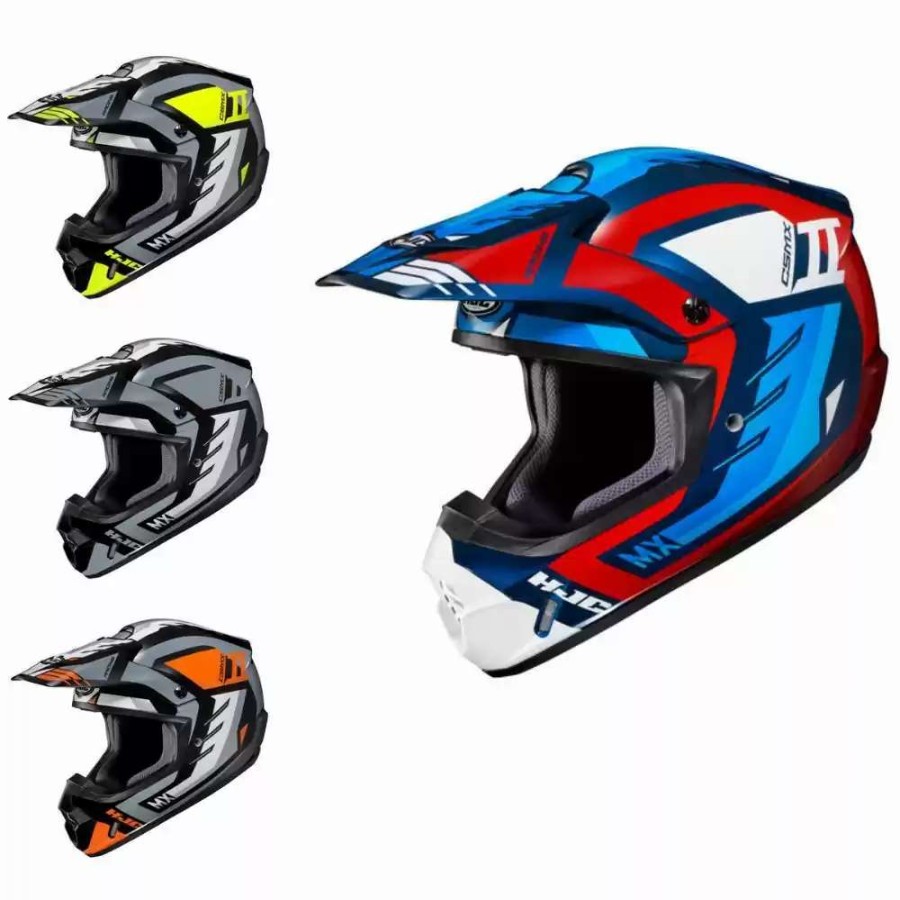 Snowmobile Helmets * | Hjc Snowcross Mens Cs-Mx 2 Phyton Helmets