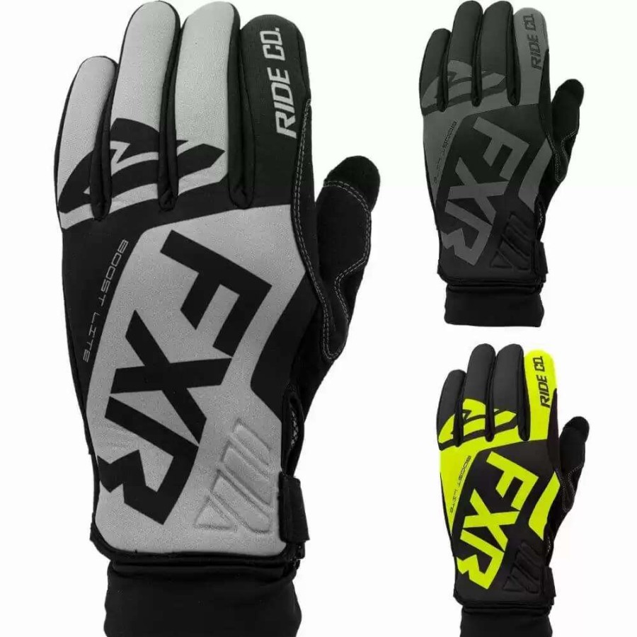 Snowmobile Gloves * | Fxr Racing F20 Boost Lite Mens Snowmobile Gloves