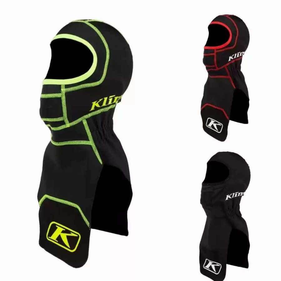 Accessories * | Klim Covert Mens Snowmobile Balaclava Black