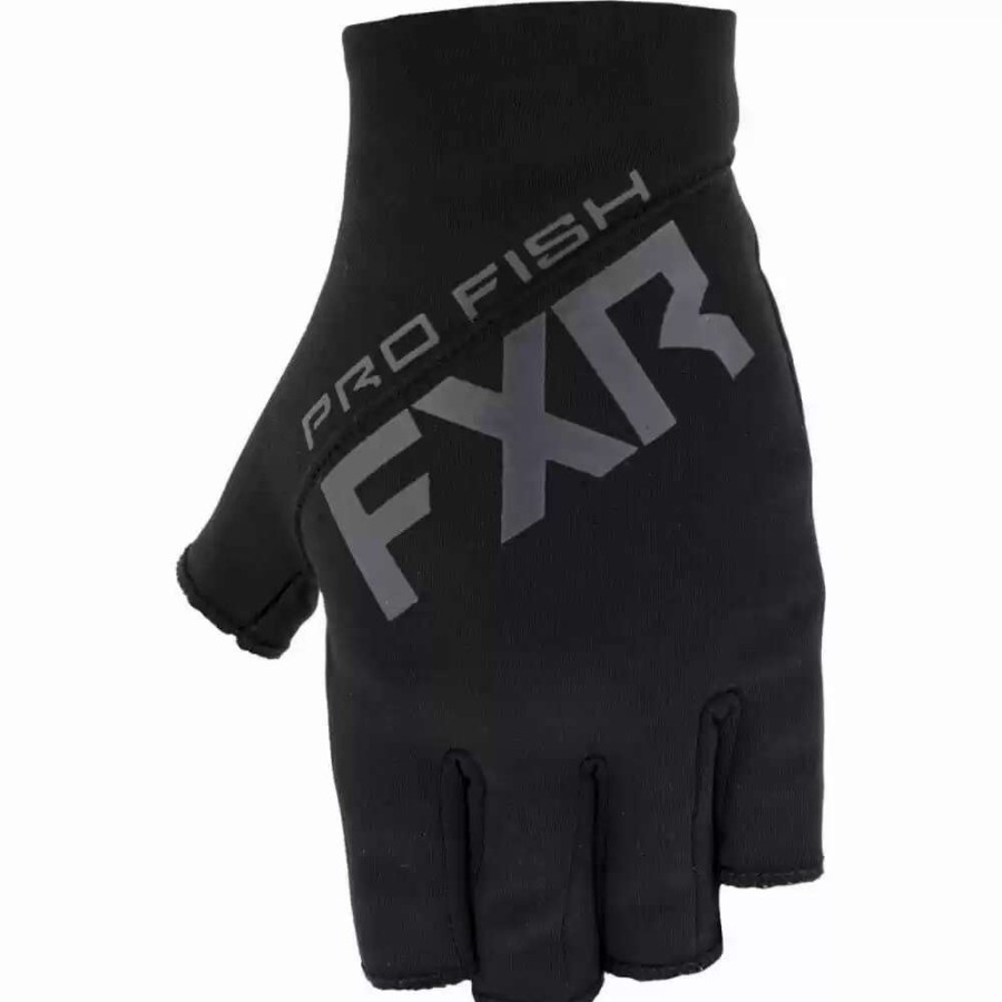 Snowmobile Gloves * | Fxr Racing F20 Excursion Pro Fish Mens Snowmobile Gloves Black