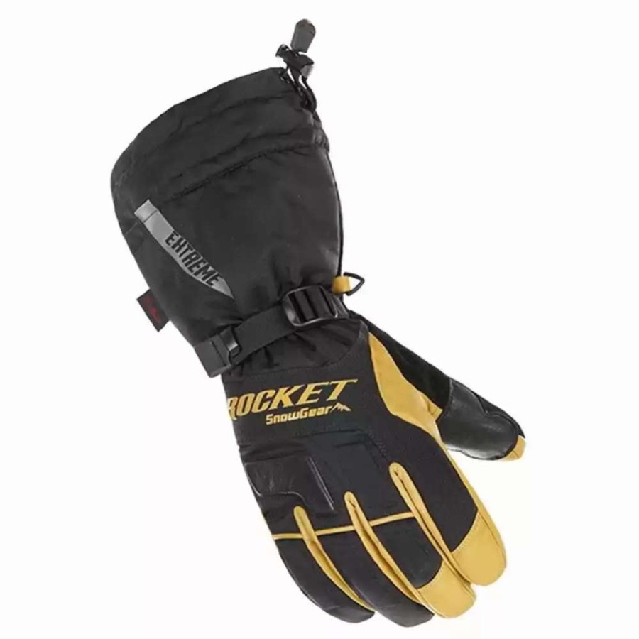 Snowmobile Gloves * | Joe Rocket Snowgear Extreme Mens Snowmobile Gloves Tan