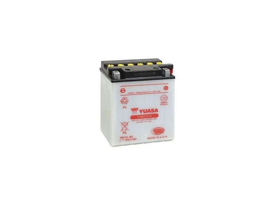 Motorcycle Batteries * | Yuasa Battery Yumicron Yb14L-B2